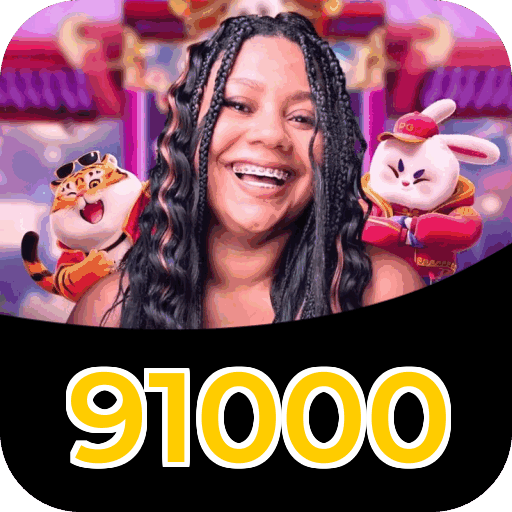 Interface do aplicativo 91000 mostrando jogos disponíveis no iOS e Android